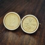 1962 Lucky Sixpence Coin Cufflinks