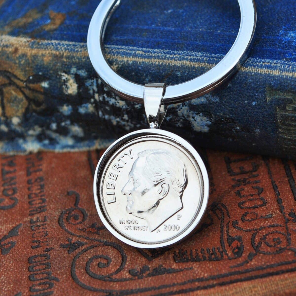 2010 United States Dime Keyring