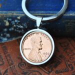 1960 United States One Penny Keyring