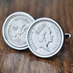 1990 Australian Five Cents Cufflinks