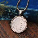 2002 One Pence Coin Necklace