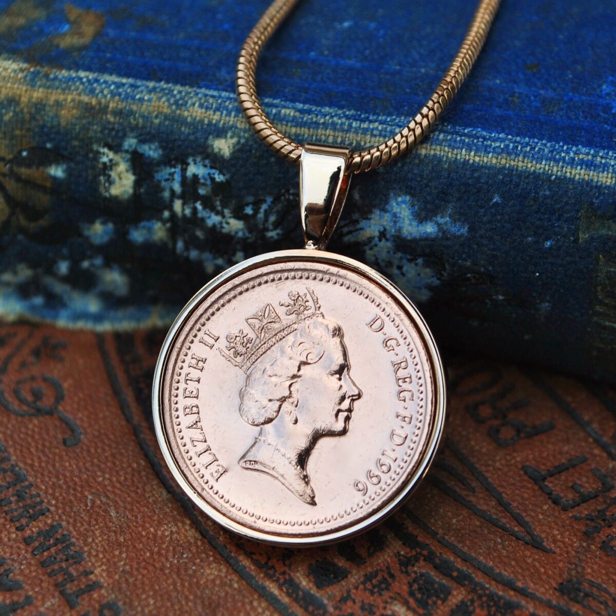 1996 One Penny Coin Necklace