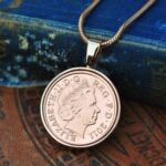 2011 One Pence Coin Necklace