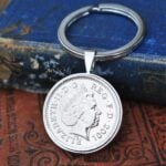 2001 Ten Pence Keyring