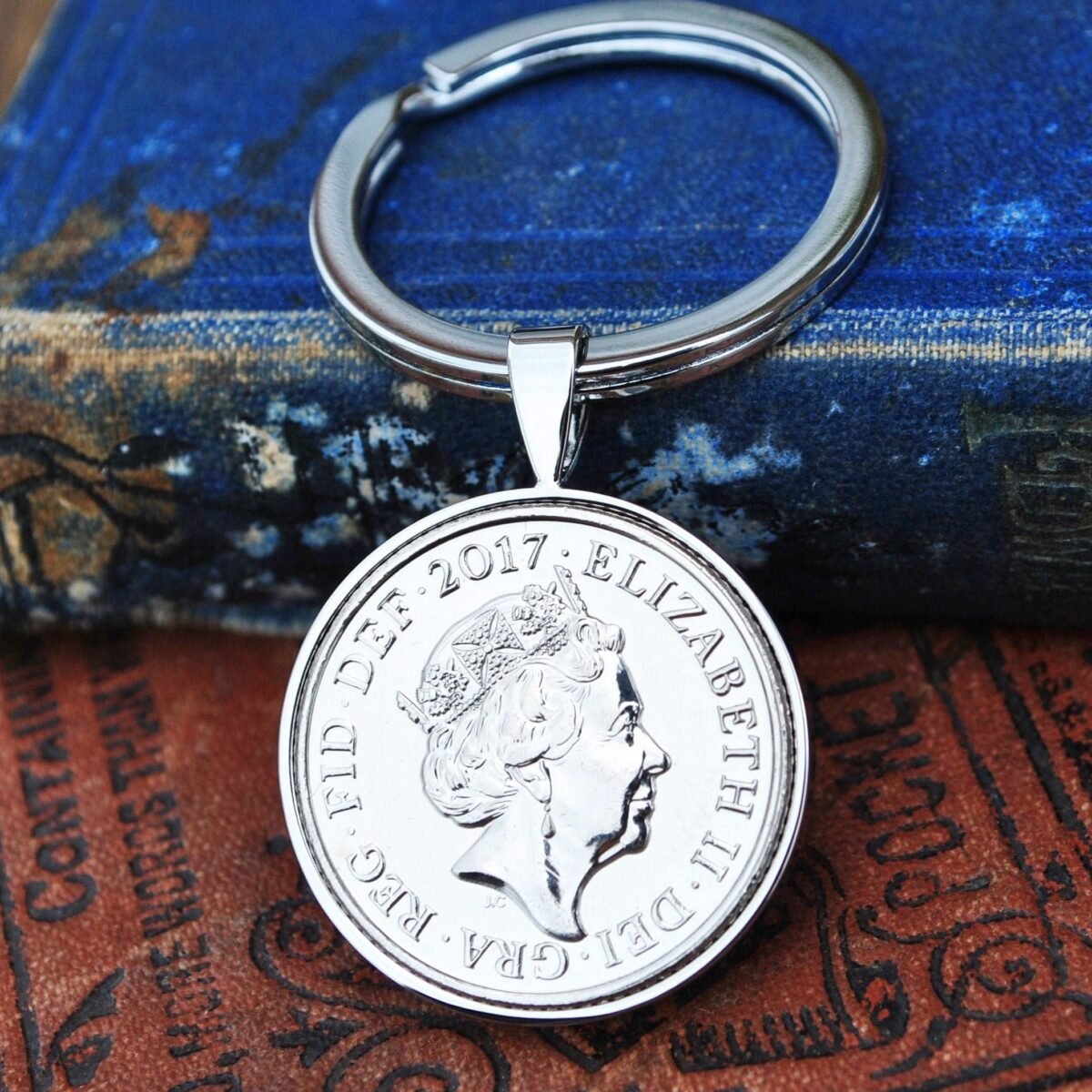 2017 Ten Pence Coin Keyring
