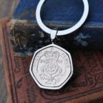 2001 Twenty Pence Coin Keyring
