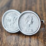 1970 Australian Five Cents Cufflinks