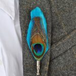 Peacock Lapel Pin - Image 7