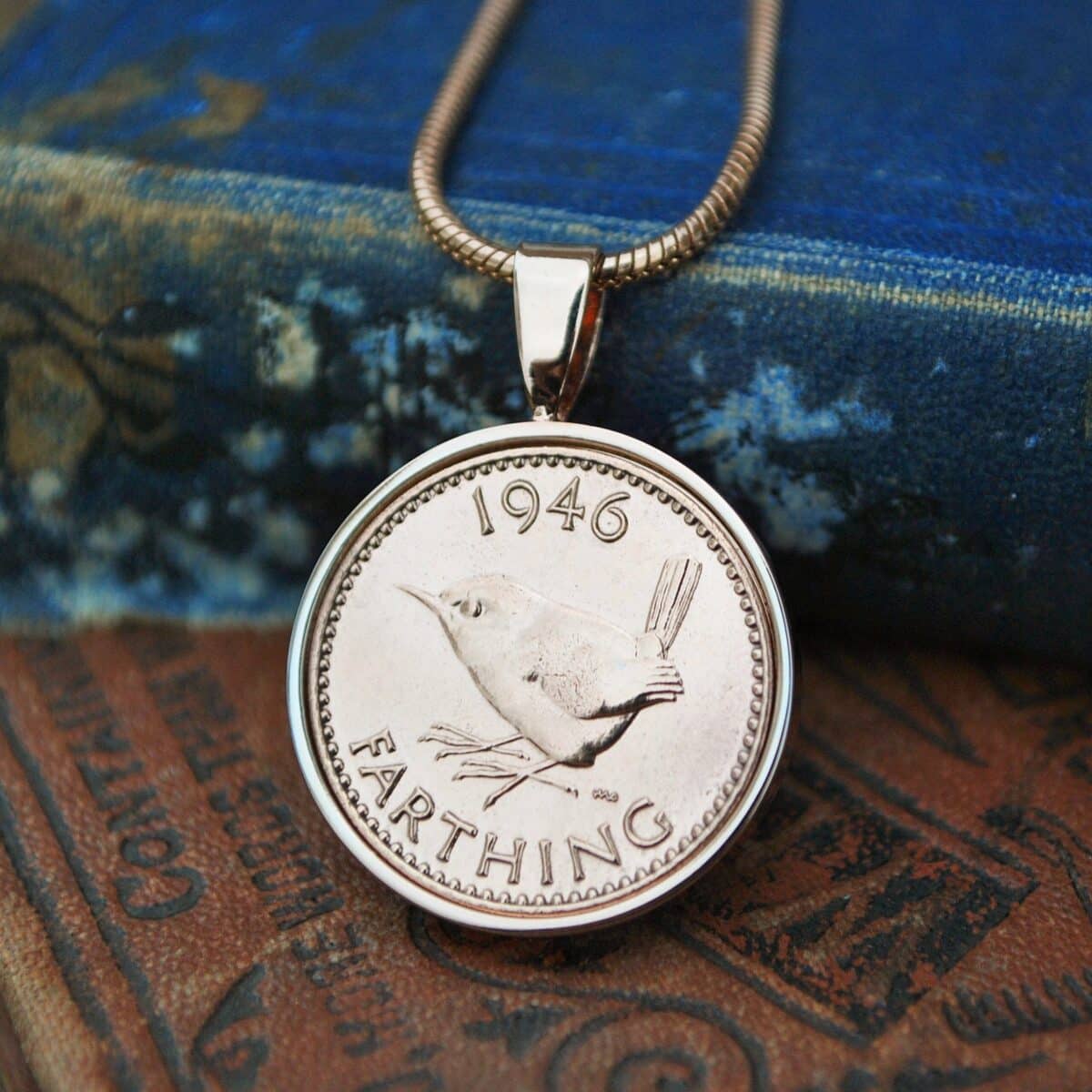 1946 Farthing Coin Necklace