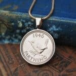 1946 Farthing Coin Necklace