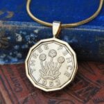 1952 Threepence Coin Necklace