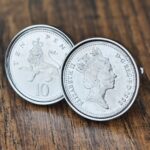 1992 Ten Pence Coin Cufflinks