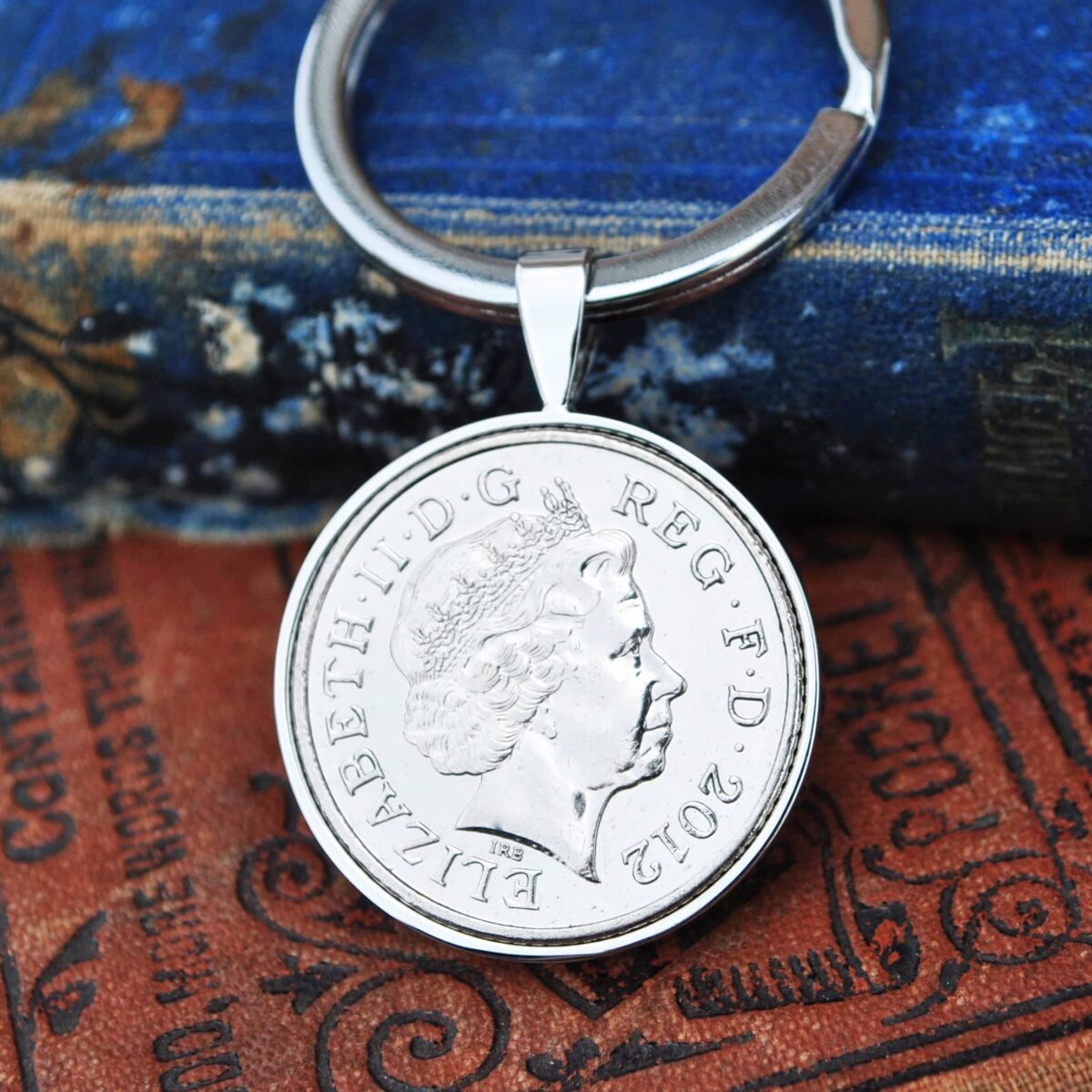 2012 Ten Pence Coin Keyring