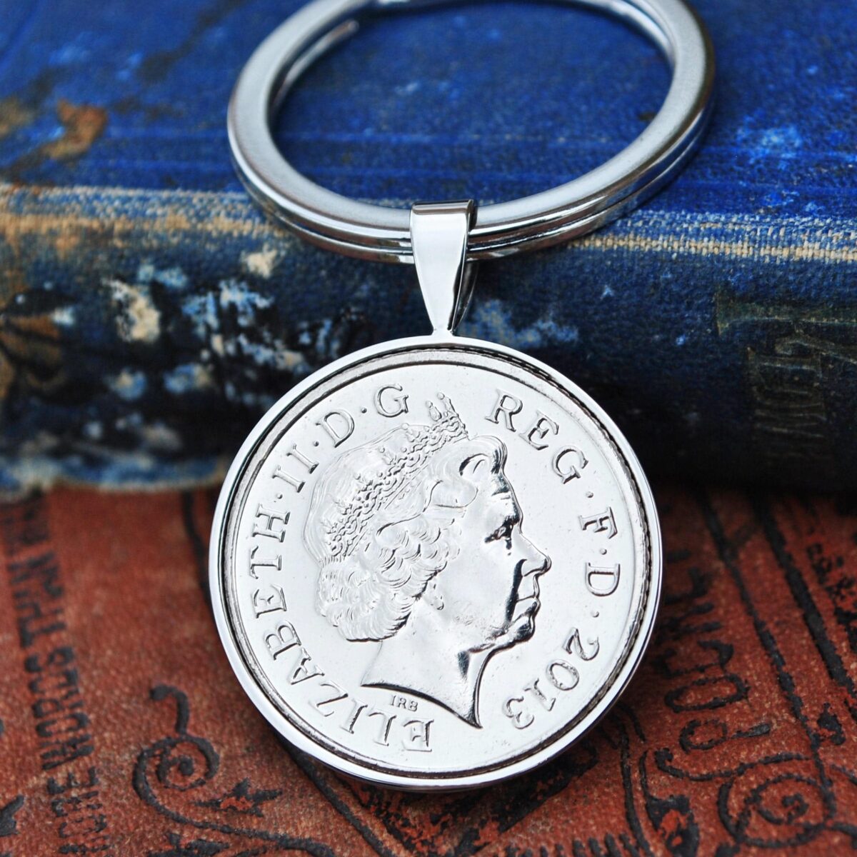 2013 Ten Pence Coin Keyring