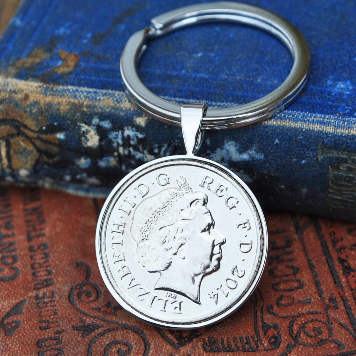 2014 Ten Pence Coin Keyring