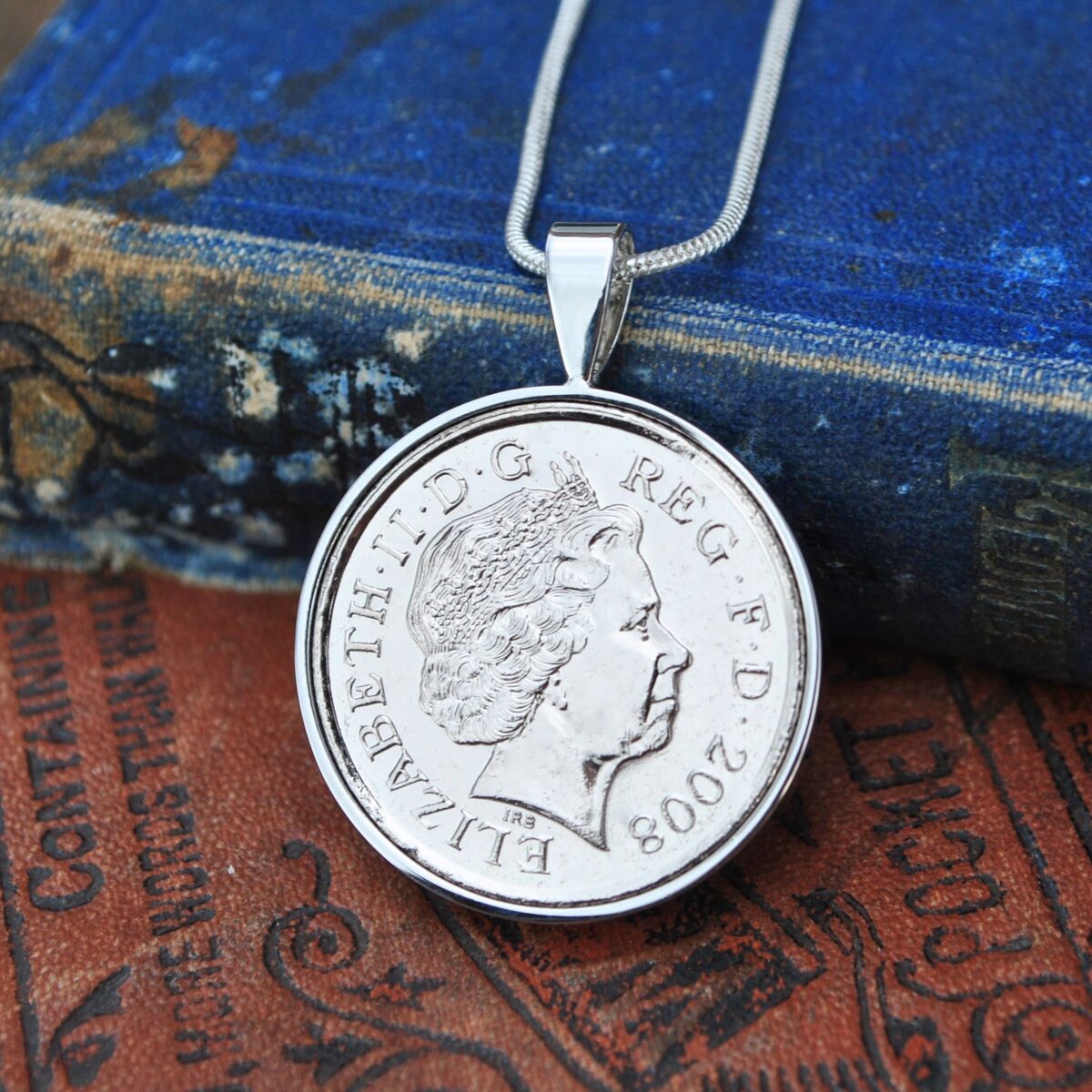 2008 Ten Pence Coin Necklace