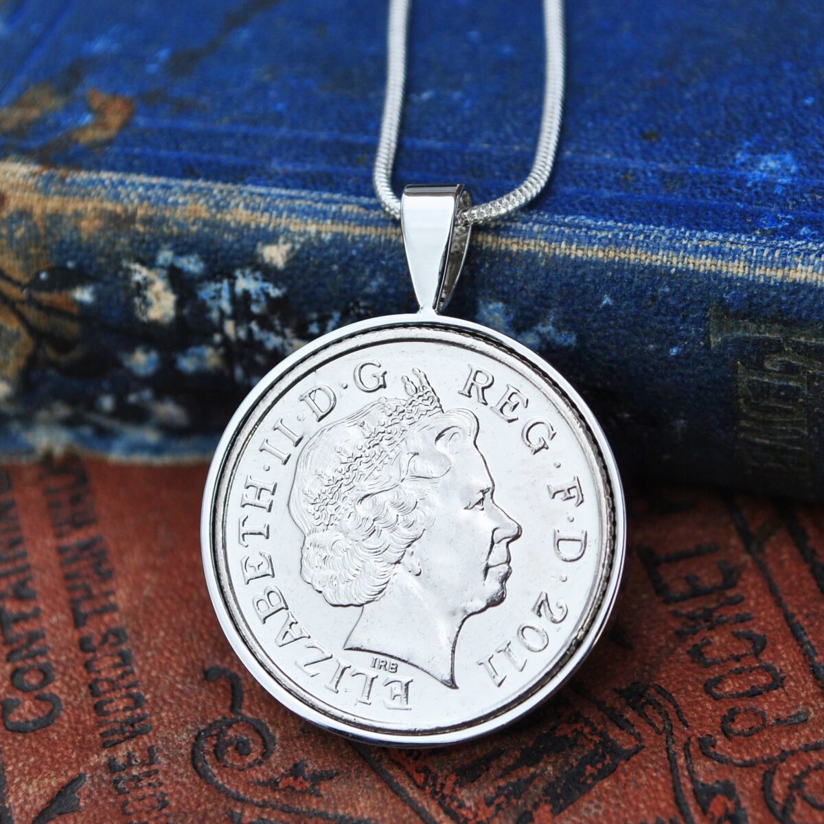 2011 Ten Pence Coin Necklace