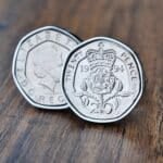 1994 Twenty Pence Coin Cufflinks