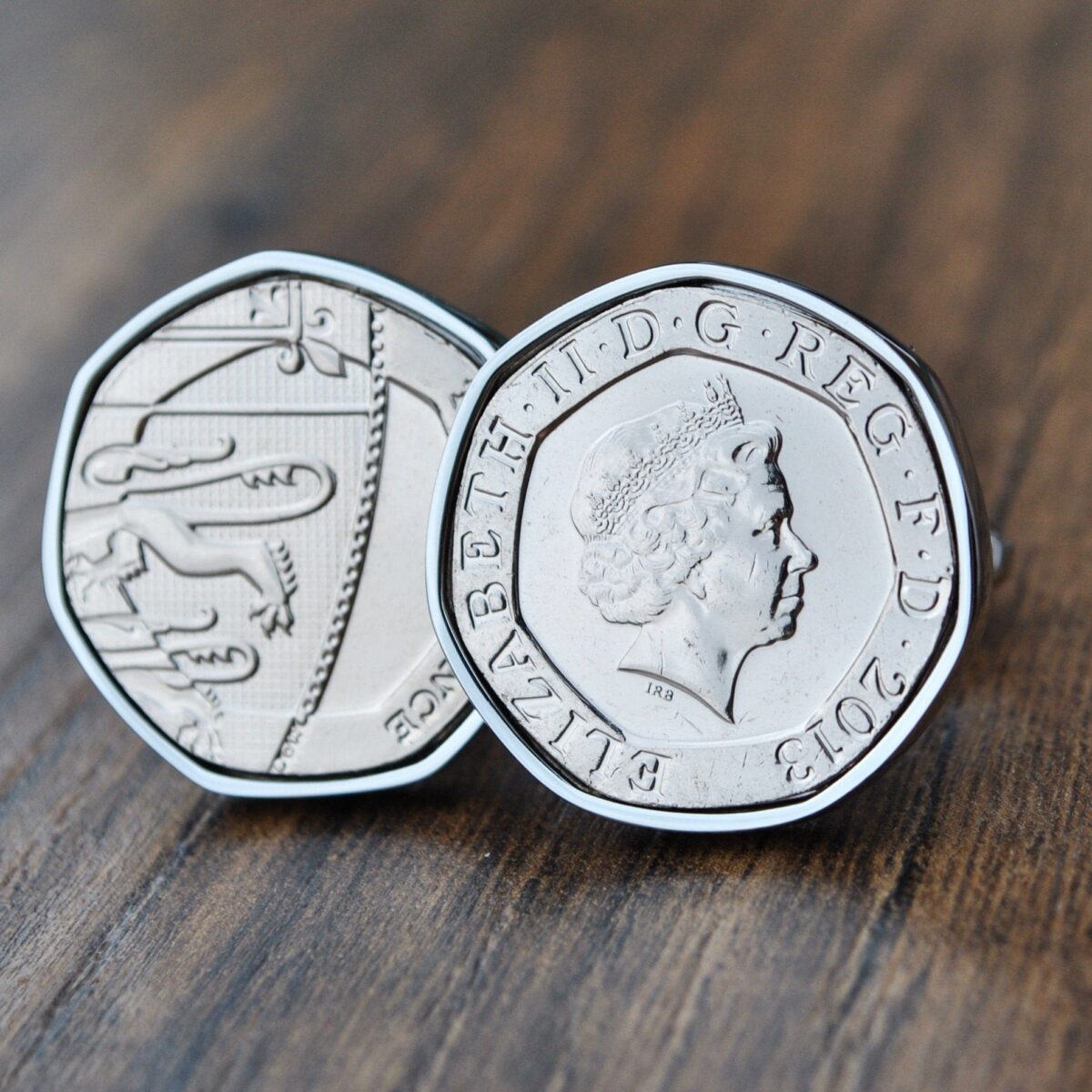2013 Twenty Pence Coin Cufflinks