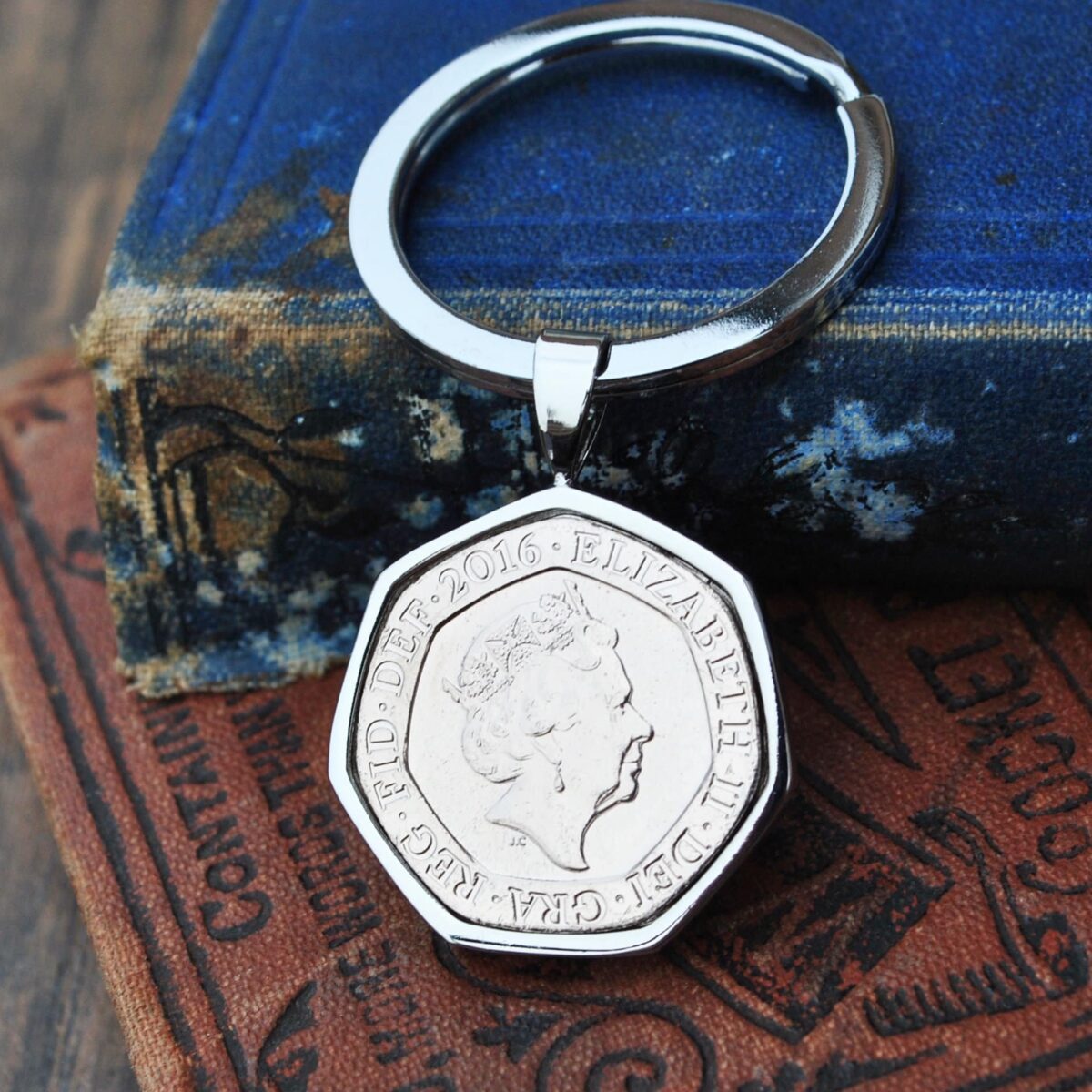 2016 Twenty Pence Coin Keyring