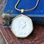 1970 Fifty Pence Coin Necklace