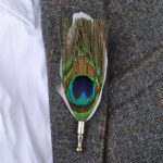 Peacock Lapel Pin - Image 8