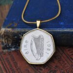 1981 Irish Fifty Pence Coin Necklace