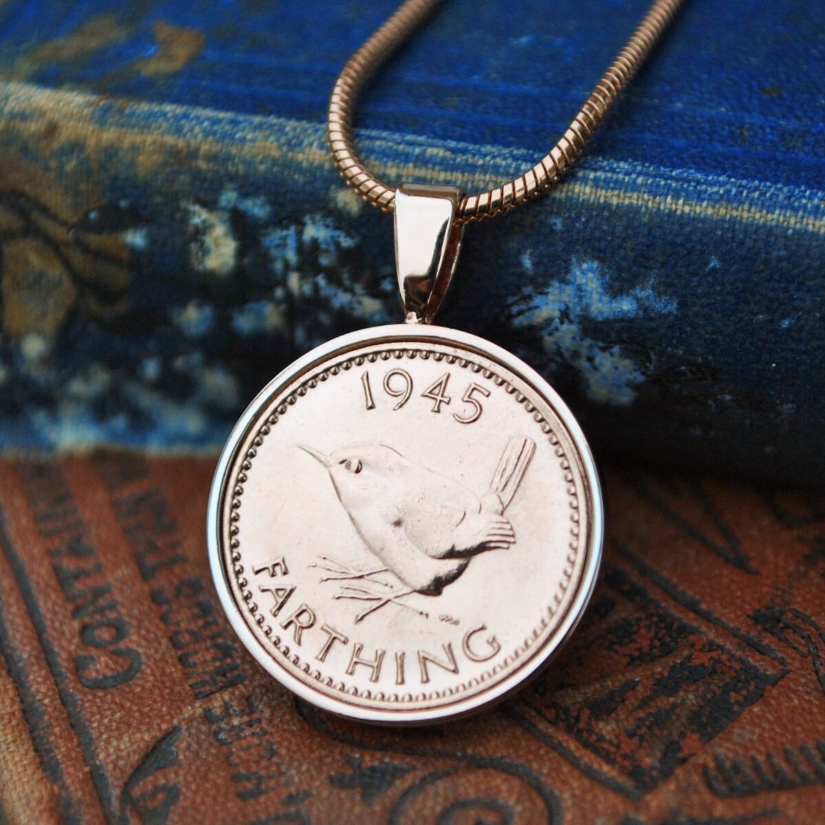 1945 Farthing Coin Necklace
