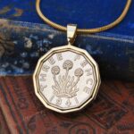 1941 Threepence Coin Necklace