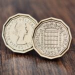 1959 Threepence Coin Cufflinks