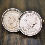 1945 Farthing Coin Cufflinks