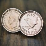 1946 Farthing Coin Cufflinks