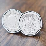 1984 Twenty Pence Coin Cufflinks