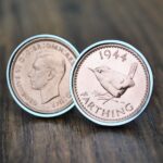 1944 Farthing Coin Cufflinks