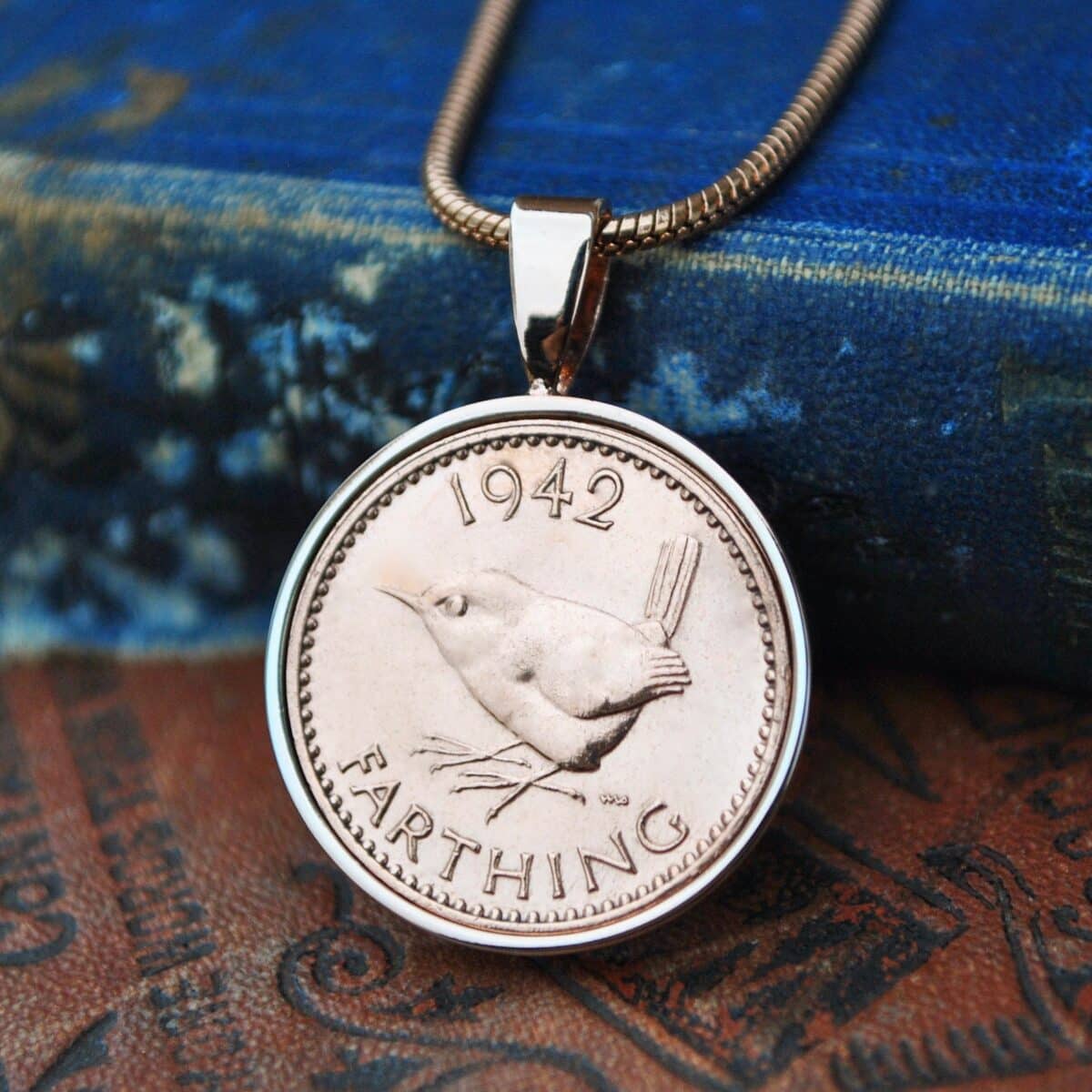 1942 Farthing Coin Necklace