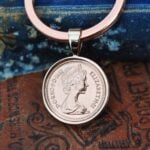 1981 Halfpenny Coin Keyring