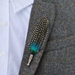 Peacock Lapel Pin - Image 4