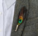 Peacock Lapel Pin - Image 5