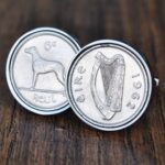 1962 Irish Sixpence Cufflinks