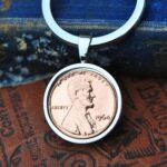 1964 U.S. Penny Coin Keyring
