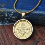 1964 Lucky Sixpence Coin Necklace