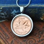 1965 Canadian Penny Coin Necklace