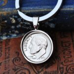 1965 U.S. Dime Coin Keyring