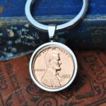 1965 U.S. Penny Coin Keyring
