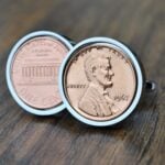 1967 U.S. Penny Coin Cufflinks