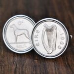 1969 Irish Sixpence Cufflinks
