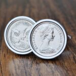1973 Australian Five Cents Cufflinks