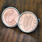 1979 Irish One Penny Cufflinks