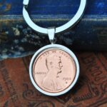 1984 U.S. Penny Coin Keyring
