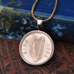 1985 Irish One Penny Necklace